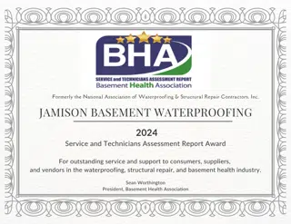 Jamison Wins the Basement Health Association’s 2024 STAR Award!