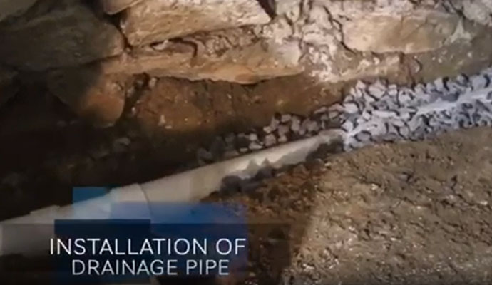 Installation of Damage Pipe