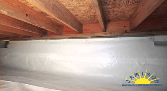 Crawlspace Solutions by Jamison Basement Waterproofing - Crawl Shield